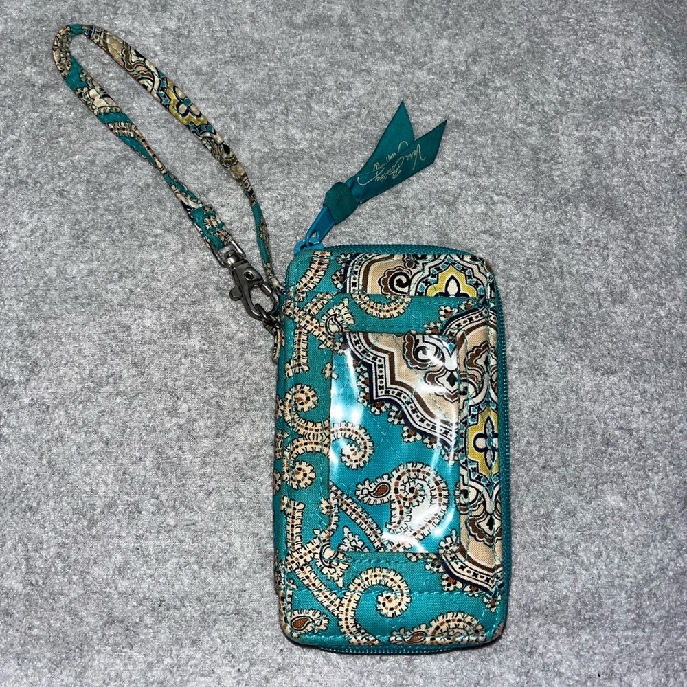 Blue Paisley Vera Bradley Wristlet